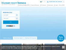 Tablet Screenshot of hotelbonacabol.com